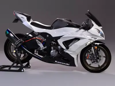 Kawasaki Ninja ZX636 6R 2015 3D model