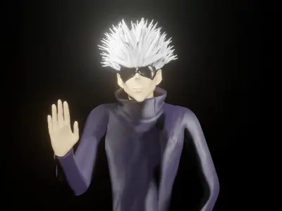 Satoru Gojo 3D print model