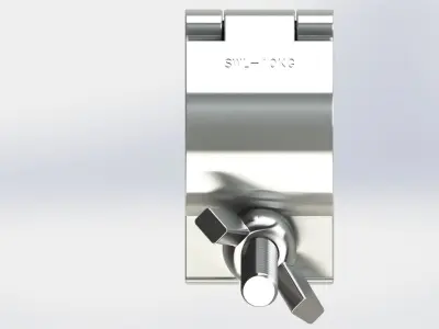 Clamp for pipe 18-20 mm  10 kg 3D model