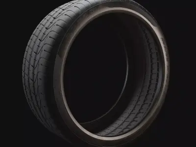 P Zero Tyre 3D model