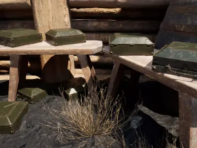 Soviet Union WW2 TM-35 Anti-Tank Mine 3D model