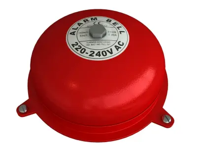 FIRE BELL 3D Low-poly 3D model