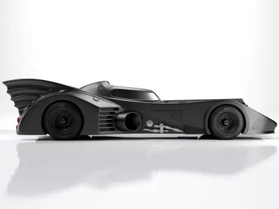  Batmobile 1989 3D model