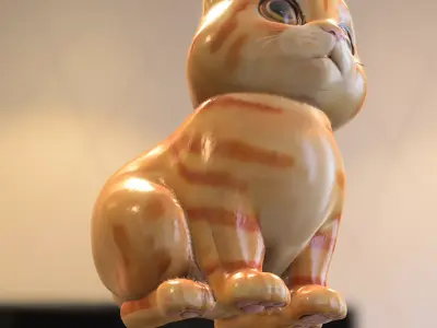 Cartoon Cat 3D model order