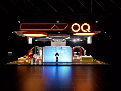 Exhibition Stand   3D model