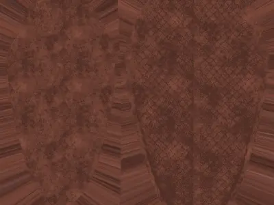 Dragon scale 3D model