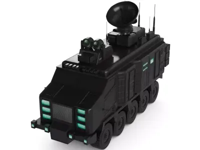 Warfare Vehicle 3D model