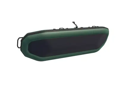  Inflatable Fishing Boat 3D model