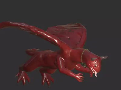 Red demon  3D model