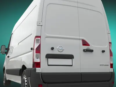 Opel Movano L2H2   2019 3D model