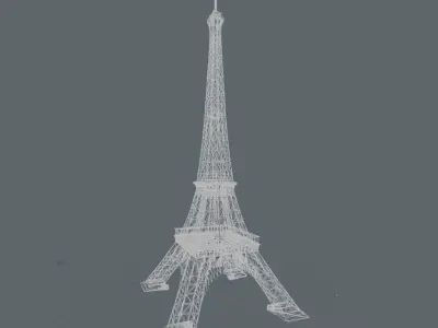 Eiffel Tower - Tour Eiffel 3D model