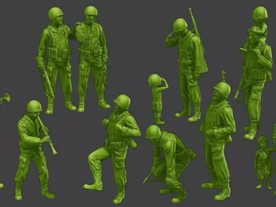 American soldiers ww2 A15 Pack 1