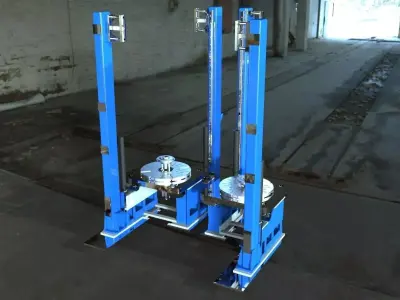 Tyre Press Machine Free 3D model