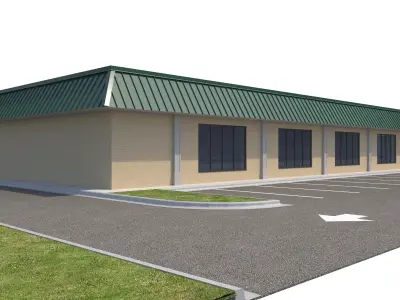 Retail-166 Retail Store 3D model