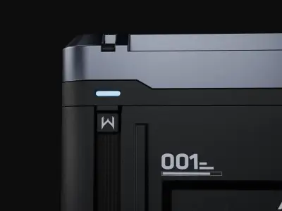 Technology box 3D model