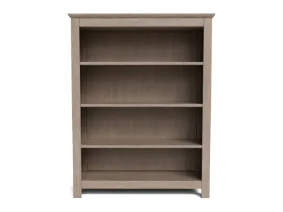 country bookcase Low-poly 3D model