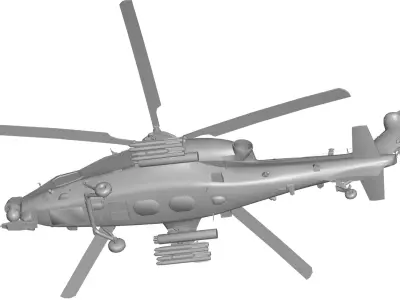 Boeing AH-64 Apache 3D model get