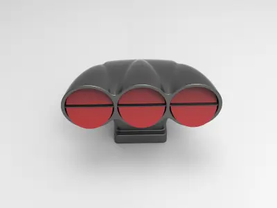 Air intake 3D model