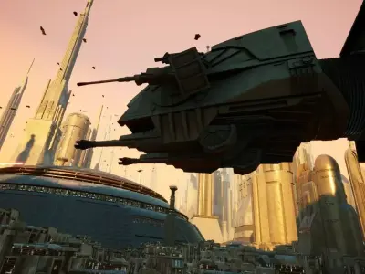 ATAT Shoot animation 3D model