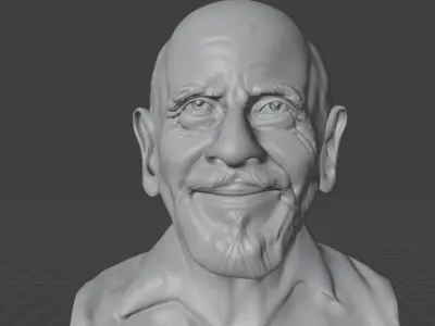 Jacque Fresco 3D print model purchase