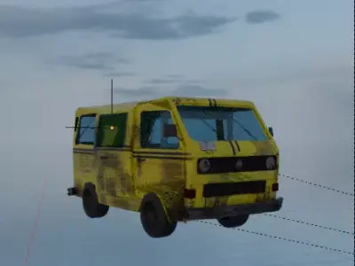 Danfo bus Free 3D model