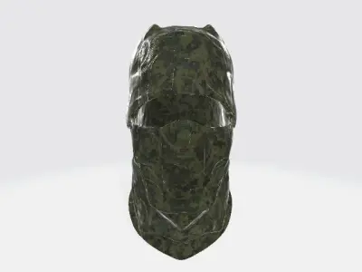 Military Tactical Balaclava Low-poly 3D model