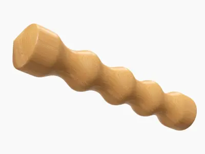 Wooden fist Free 3D model