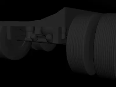 Truck Trailer Free 3D model