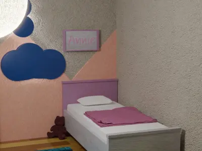 Kids room 3D model shop