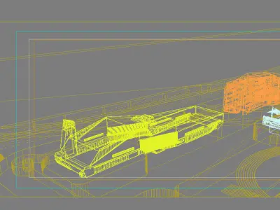 Museum Building 3D model 20