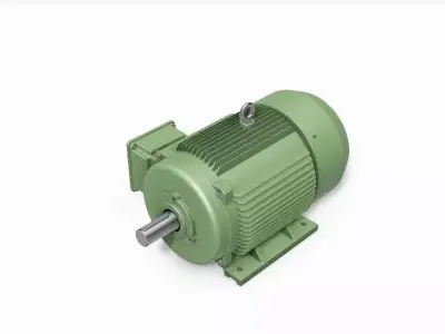 200L B3 Left IEC electric motor - 3D CAD model 3D model
