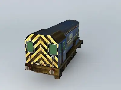 Eco Rail Track Shunter Dummy Old Steam Days Free 3D model