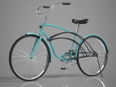 Bicycle vintage - vintage 3D model purchase