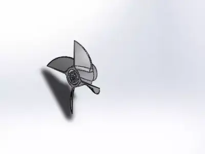 Marine Speed Prop 3D model