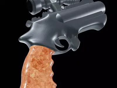 Pistol 3D model buy