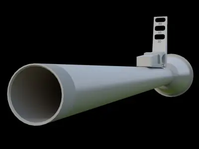 Panzerfaust 60 Low-poly 3D model