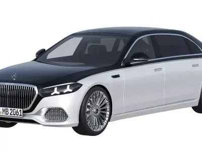 2027 Mercedes-Maybach S-Class MANUFAKTUR 3D model