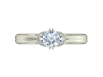 Wedding Ring  3D print model 74