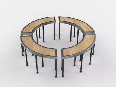 Sidewalk  System  3D model