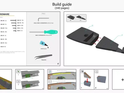 3D Printable Yacht Scale Model 3D print model