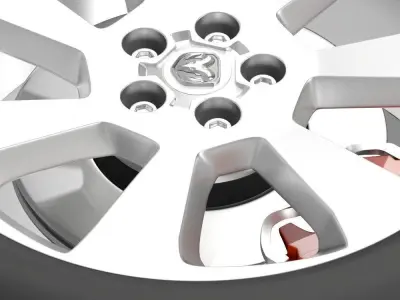 Ram Promaster City wheel 2015 3D model