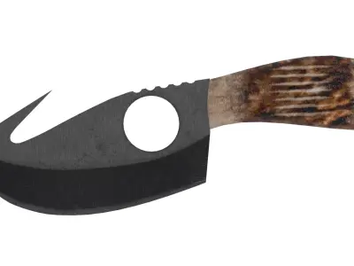 Game-Ready Knife Pack - High-Quality 3D Models 3D model