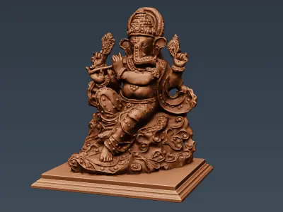 Lord Ganesh 3D model