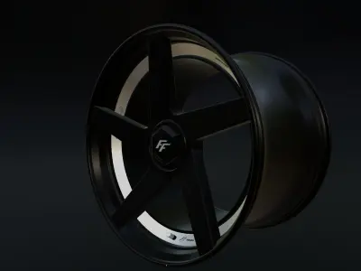 Final Fighters style 12 3D model