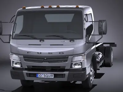 Mitsubishi FUSO Chassis 2016 3D model