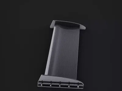 Spoiler bonus carbon tuning part auto car  3D model