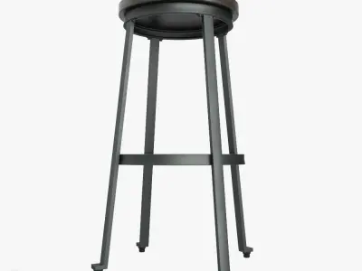 Challiman Tall Stool 3D model