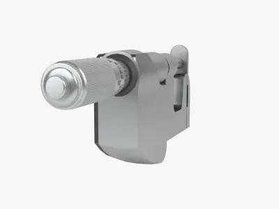 Micrometer Low-poly 3D model