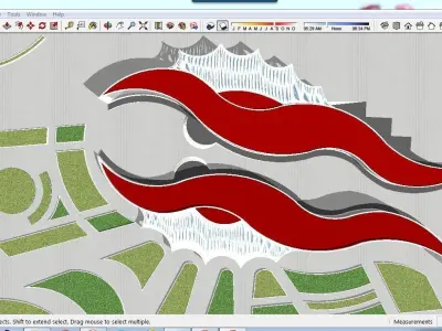 Sketchup Office building B5 3D model