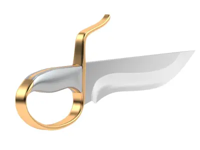 Butterfly Sword 02 3D model